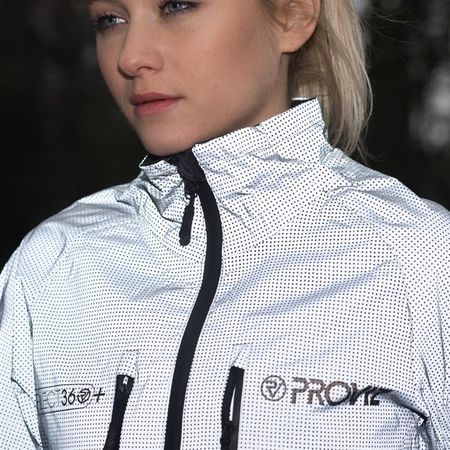 REFLECT 360+ Damen-Regenjacke / silber / S