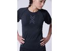 X-Bionic Women XCeed Run Shirt SH SL / X black rhino grey / L