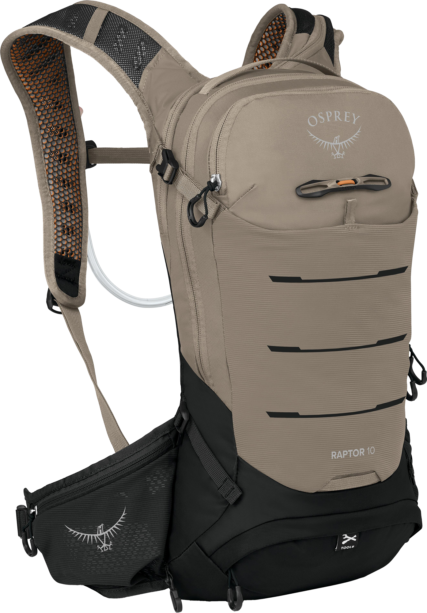 RAPTOR 10 Trinkrucksack, one size / pediment grey / 10L
