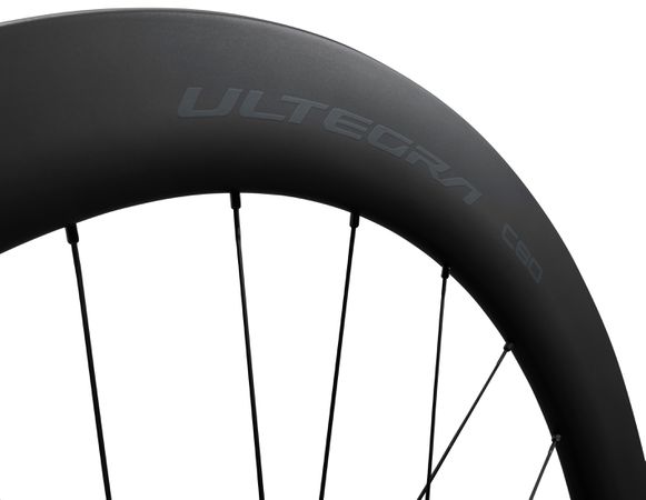 Road Radsatz Ultegra WH-R8170-C60 Tubless Disc / Schwarz / Laufradsatz, 12 mm/12 mm, 100mm/142mm, 11/12