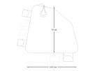 BACKCOUNTRY REAR TOP TUBE PACK 1L / grau / 1L