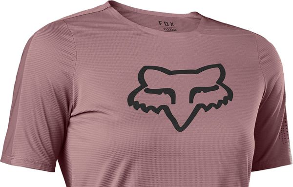 FLEXAIR Damen-Kurzarmshirt / plum perfect / XL