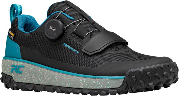 Flume Flat Boa Schuh Damen / schwarz,tahoe blau / 37.5