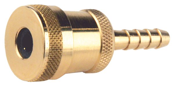 Messing-Aufstecknippel / messing