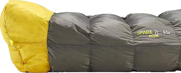SPARK Ultralight Daunen- Schlafsack / grau / 7° Long