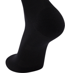 ATLAS MERINO CREW Velosocken / black / S (35-38)