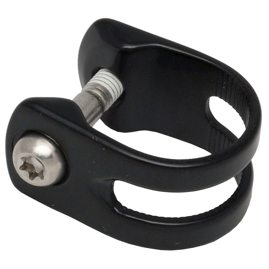 Disc Brake Lever Clamp, Discrete Clamp, Steel Bolt / black