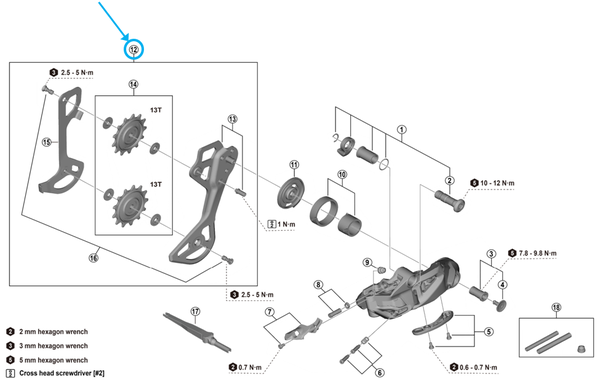 Leitblech RD-M9250 / Set