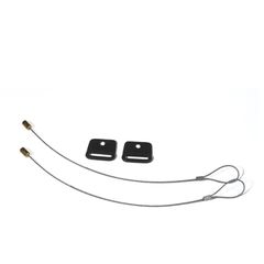 QL-2-SICHERUNGSKABEL für Seitentaschen / silver / OneSize