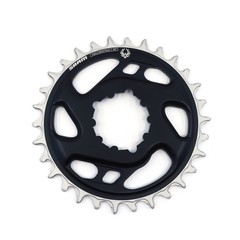 MY27 Chainring Eagle 3-bolt 3mm Offset alu / black / 30T