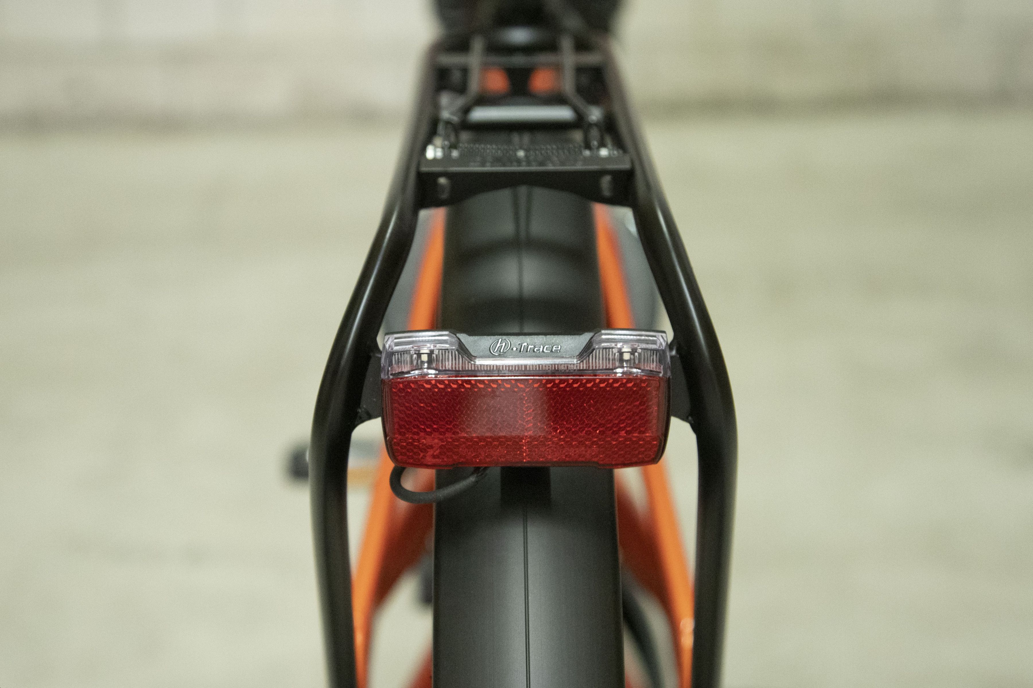 eMISSION  NEO+ Riemen E-City- und Alltagsvelo / sunset orange / 46 CM