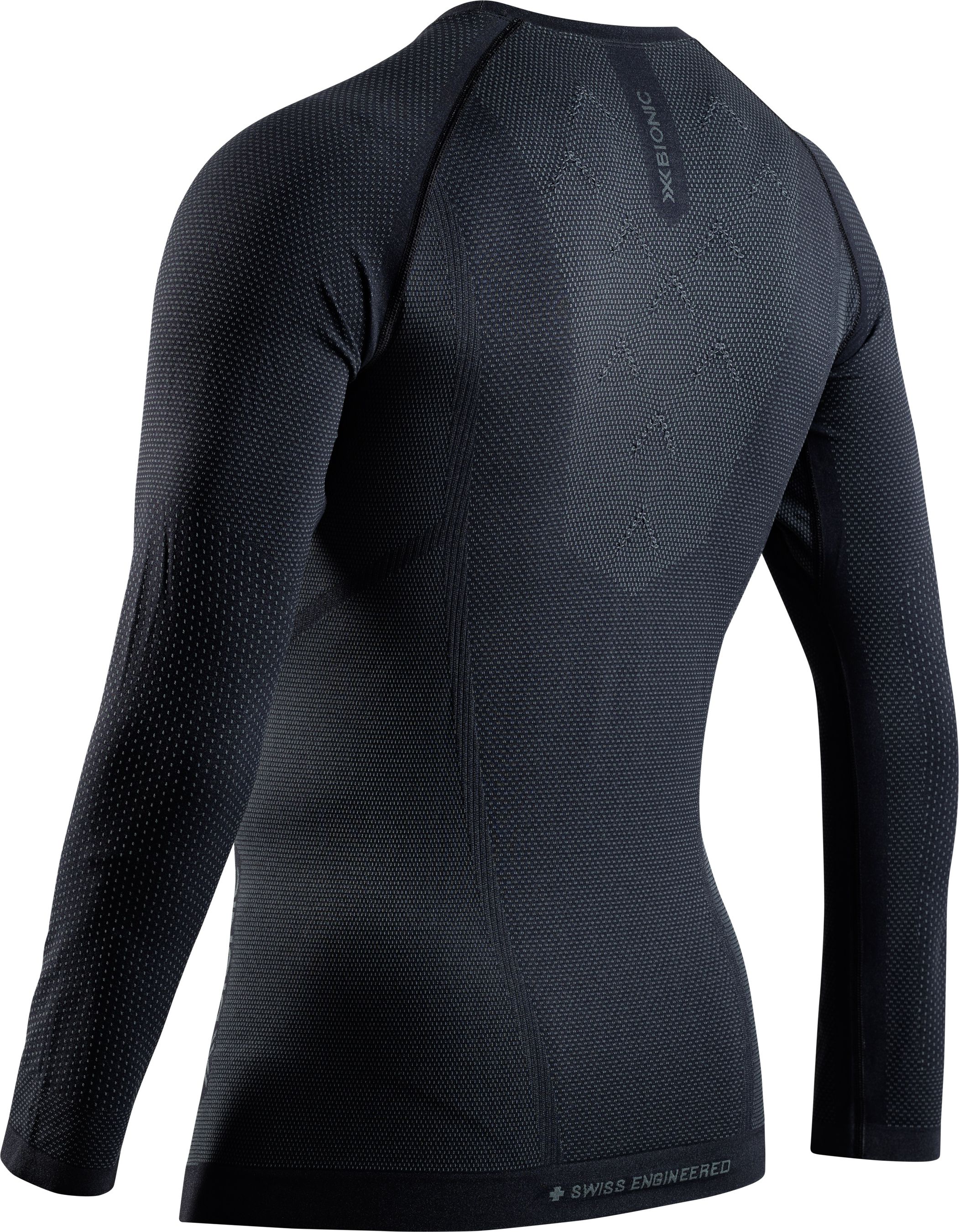 Men XCeed Run Shirt LG SL / X black/rhino grey / L