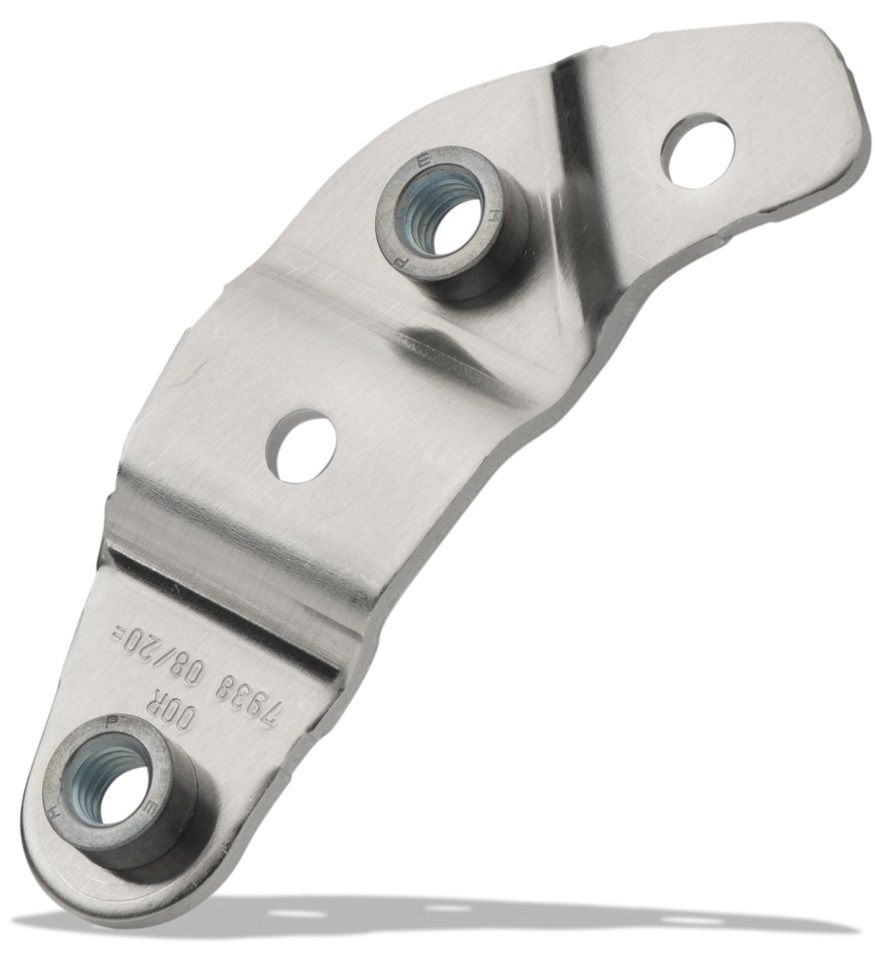 Bosch Montageplatte lang BDU37YY / silber / rechts