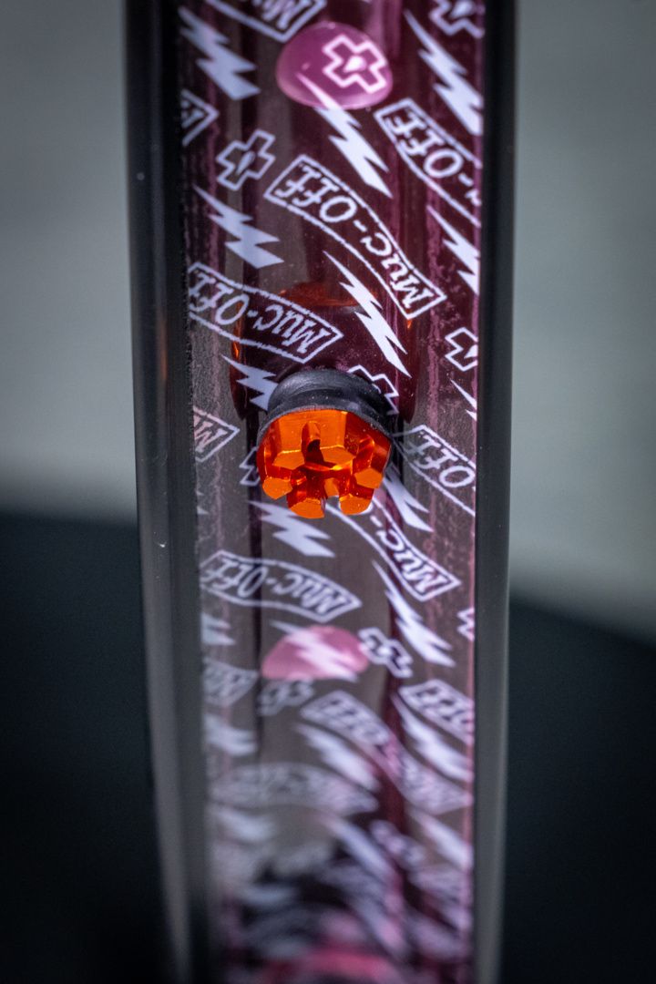V2 Tubeless Ventil Kit / Orange / 44 mm