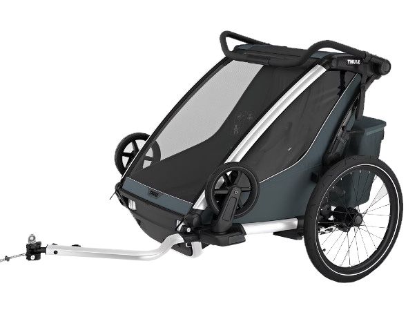 THULE CHARIOT CROSS 2 Gen. 2 Kinderanhänger / alu/dark slate