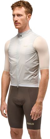 ELEMENT WINDPROOF Herren-Windweste / light grey / M