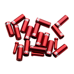 Shift- and Brake Cable End Cap Kit / red