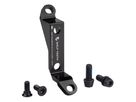 DISC-ADAPTER POST TO FLAT MOUNT +20mm / schwarz / +20mm