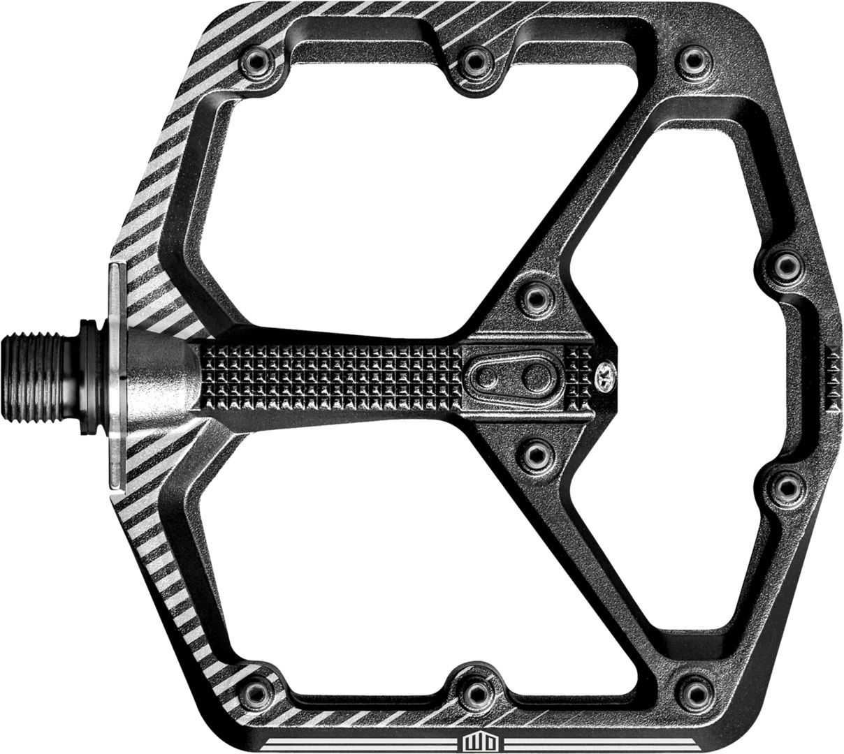 Pedal Stamp 7 Danny Macaskill edition / schwarz-silber