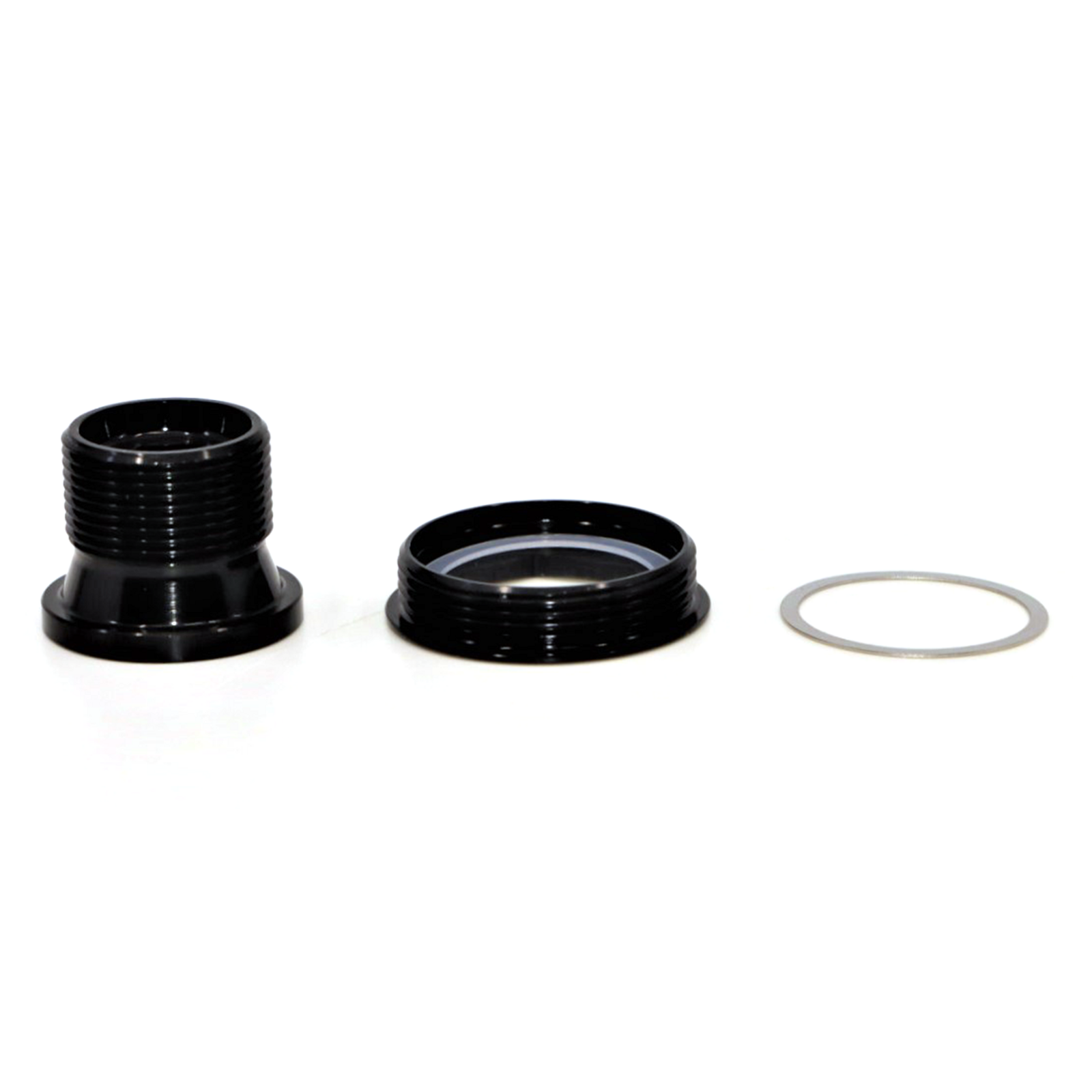 Next /Turbine Crank DS Bolt/PullerCap Kit M18X15.4 / black gloss
