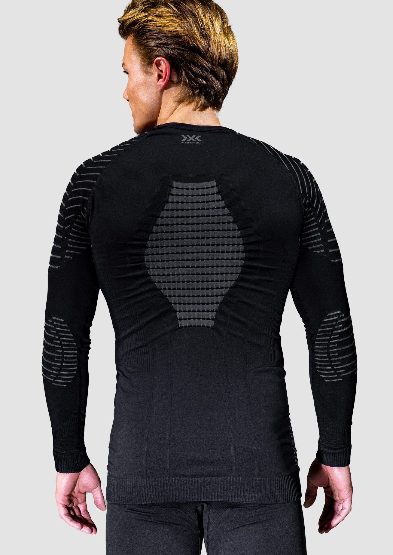 Men Invent 4.0 Shirt LG SL / Black/Charcoal / XXL