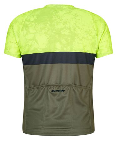NILIO Kinder-Kurzarmtrikot / poison yellow / 128