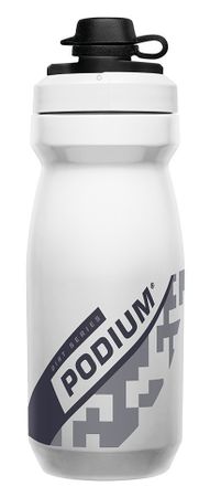 PODIUM DIRT Trinkflasche / weiss / 6.2DL