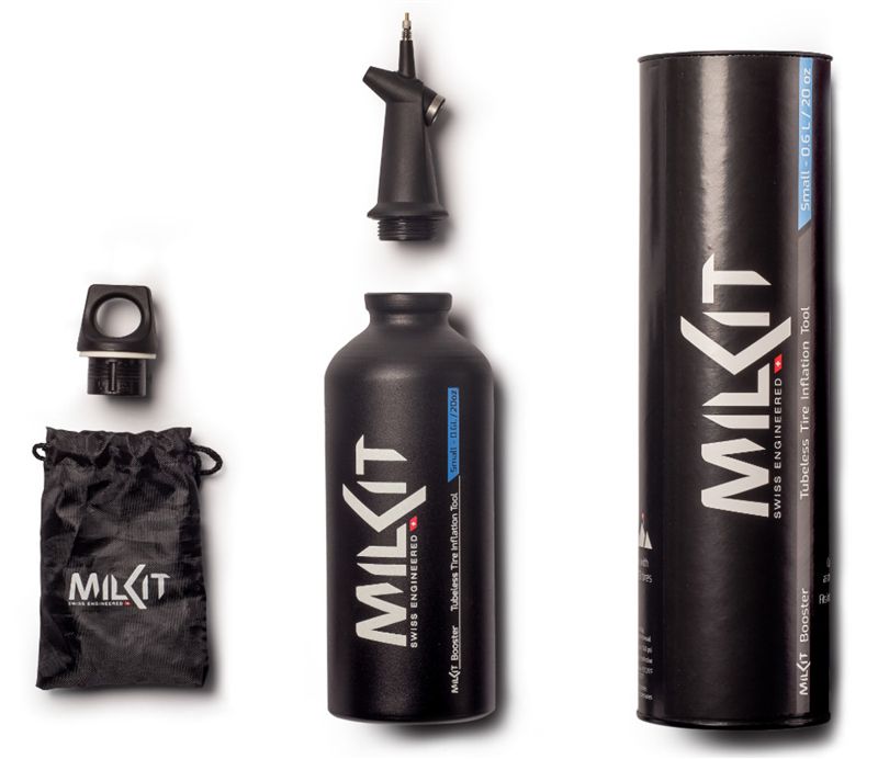BOOSTER MILKIT Tubeless Pumpe / Schwarz / 750 ml