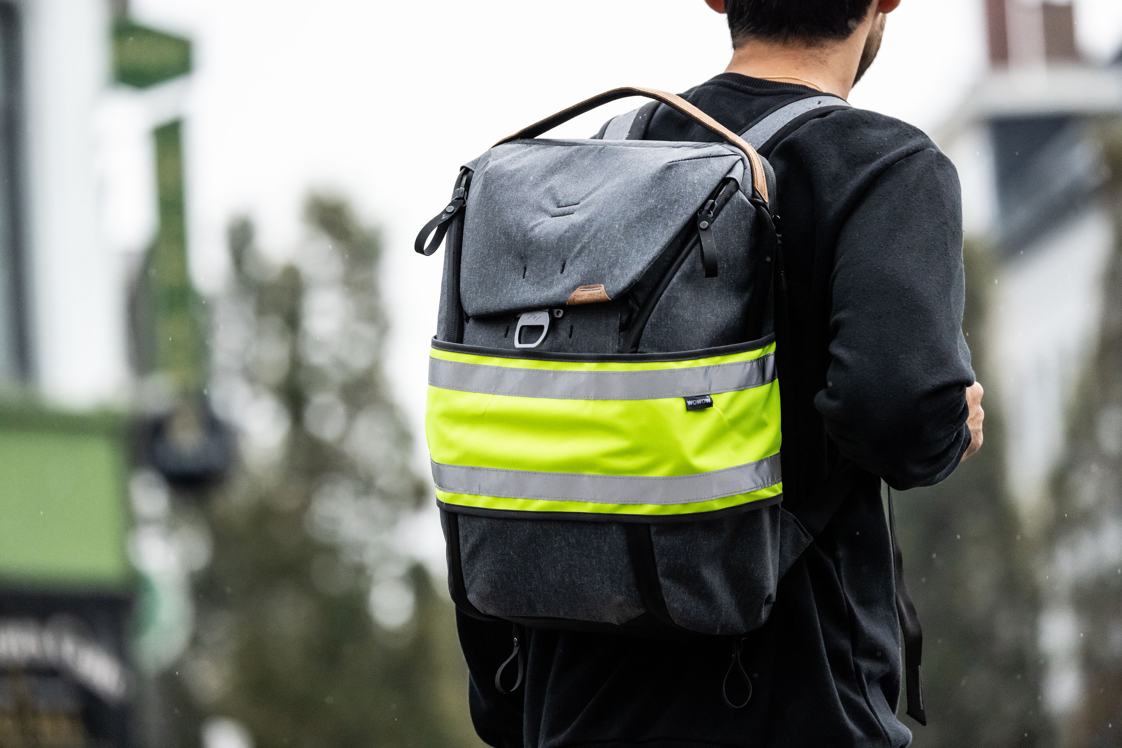 WRAP IT REFLECTIVE BAND mit Klettverschluss / gelb