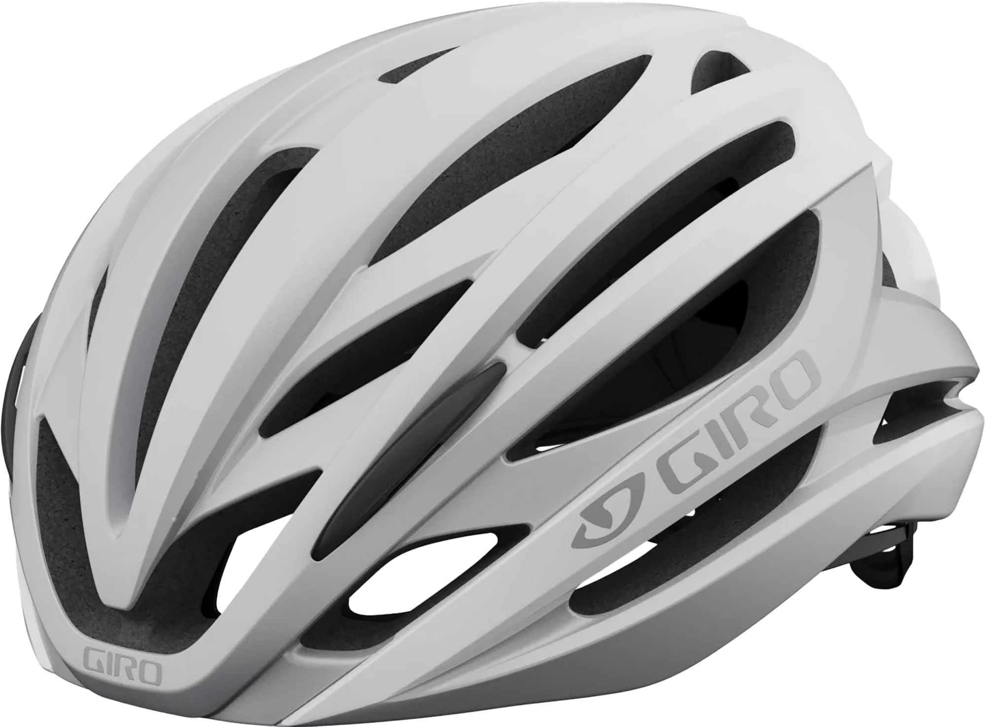 SYNTAX MIPS Rennvelohelm / matte white/silver / M