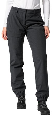 YARAS WARM Damen-Regenhose wattiert / black uni / 44