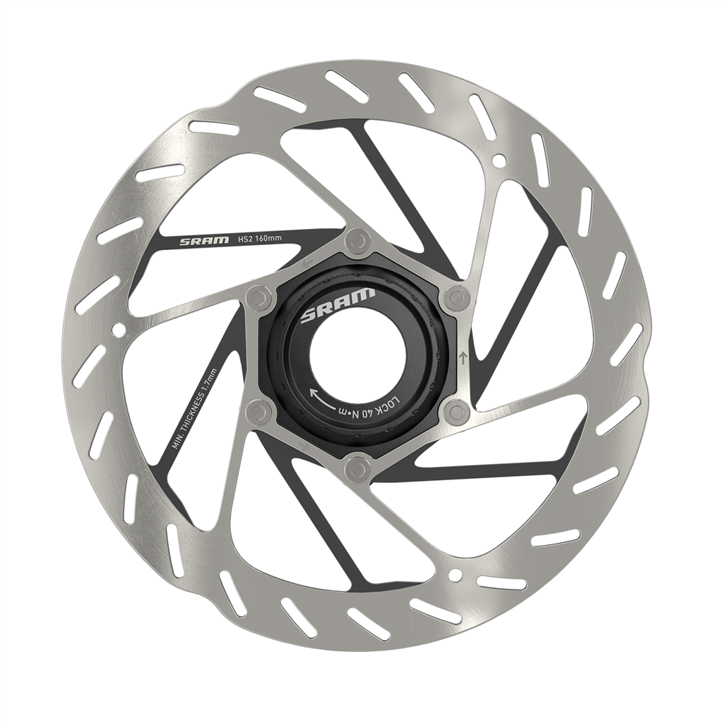 Rotor HS2 Rounded CenterLock 160mm / 160mm