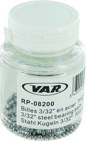 Stahlkugeln / silber / 3/32" = 2,38mm, 700 Stück