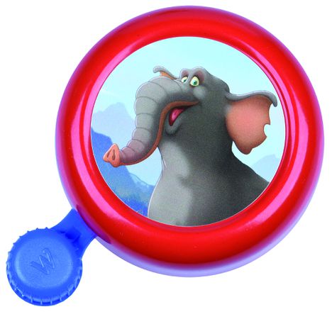 Kinderglocke Animal Kingdom Stahl rot / rot