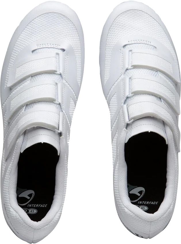 QUEST ROAD Rennveloschuhe / white/navy / 40