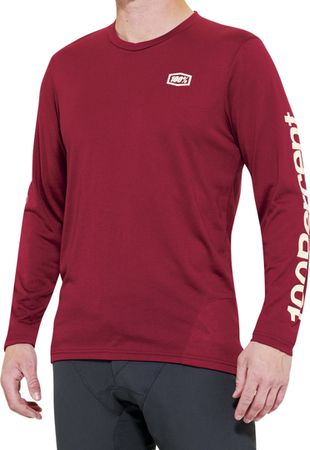 Airmatic Long Sleeve Jersey / merlot / L