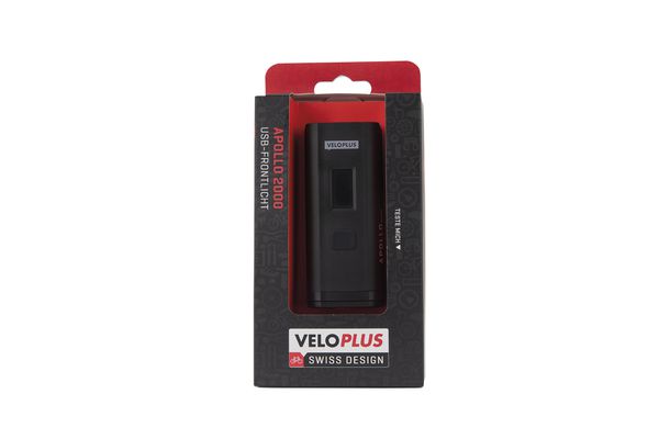 APOLLO 2000 Scheinwerfer / schwarz / 2000 Lumen, USB-C