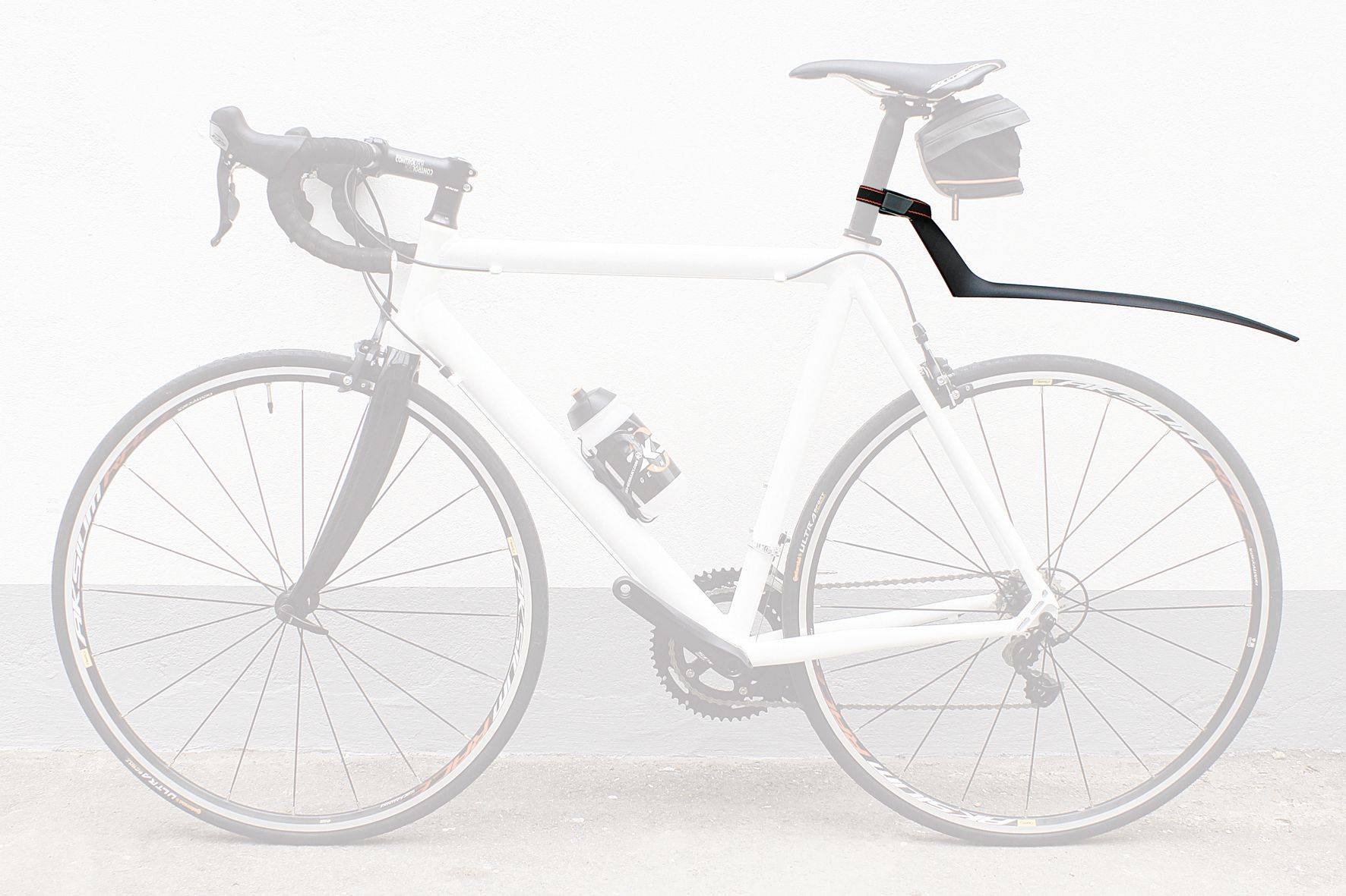 HR-Steckschutzblech S-Blade schwarz / schwarz