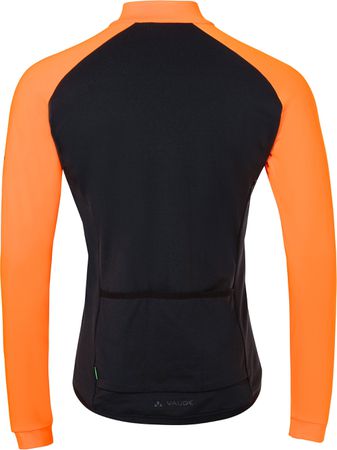 POSTA Herren-Thermo-Langarmtrikot / neon orange / S