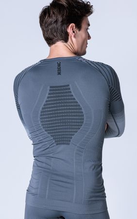 Men Invent FX Shirt LS / rhino grey light grey canary / XL