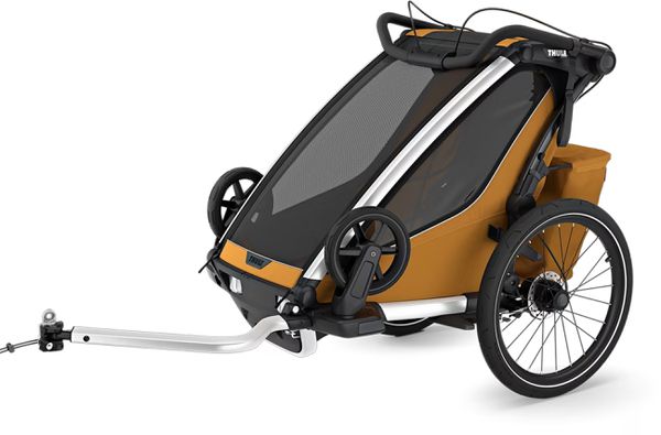 THULE CHARIOT SPORT 1 Gen. 2 Kinderanhänger / alu/yellow