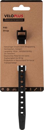 FIXI Strap Spannriemen schmal / schwarz / 18cm