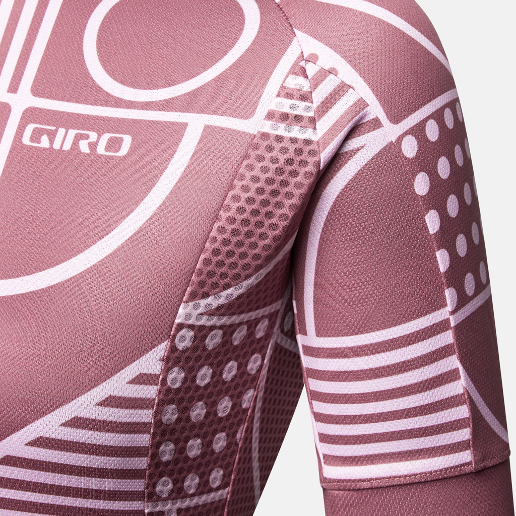 CHRONO Damen-Kurzarmtrikot / dusty rose / M