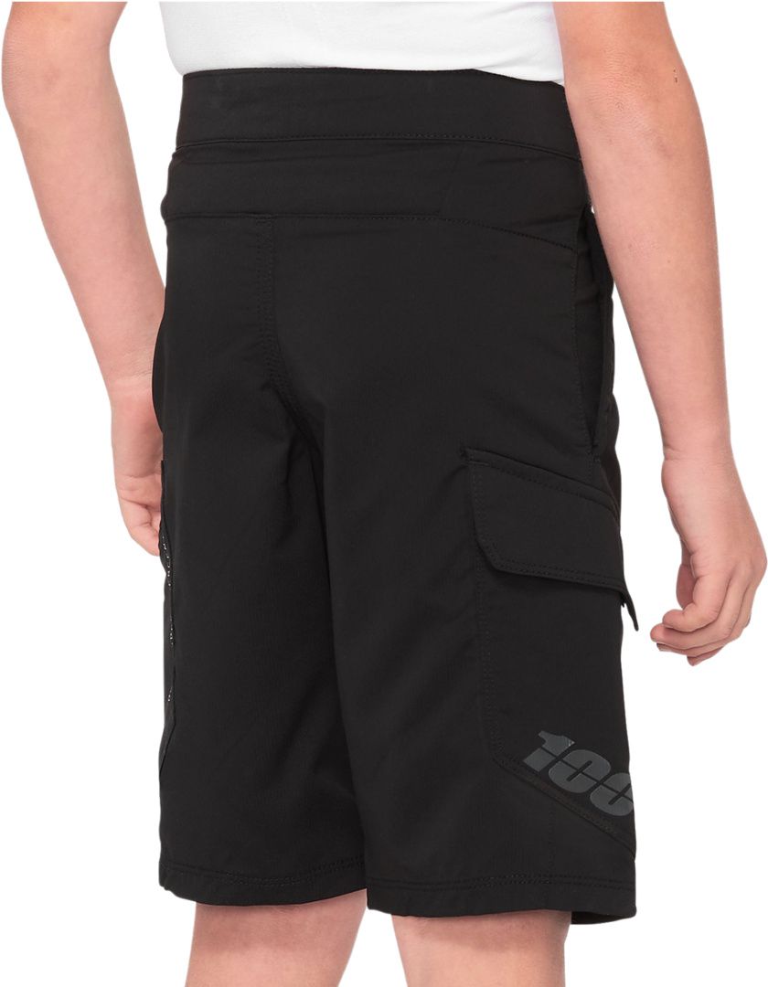 Shorts Ridecamp Youth / schwarz / 22