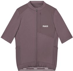 ODYSSEY MERINO Herren-Gravel-Kurzarmtrikot / raisin purple / XXL