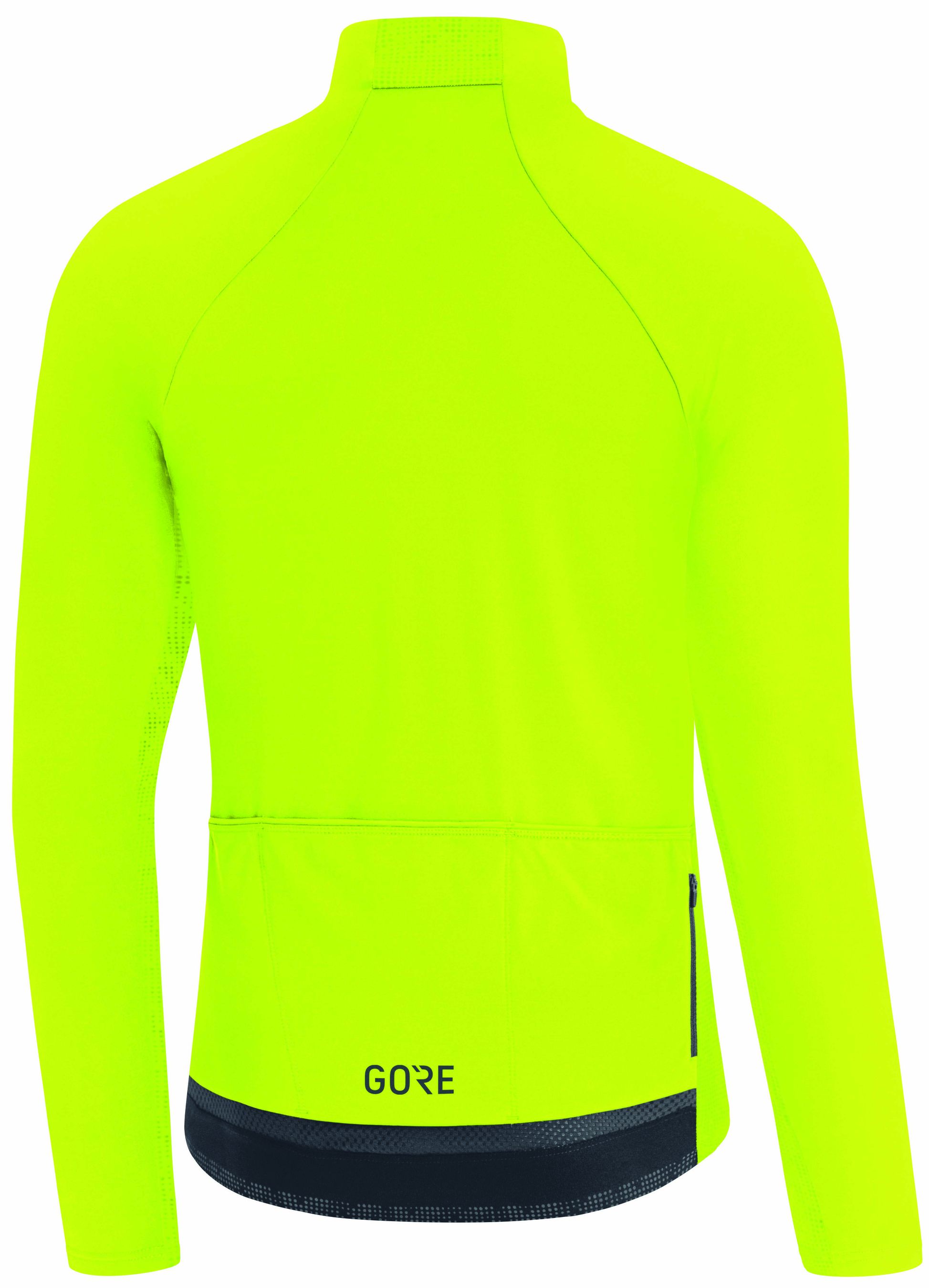 C5 THERMO Herren-Langarmtrikot / neon yellow / S