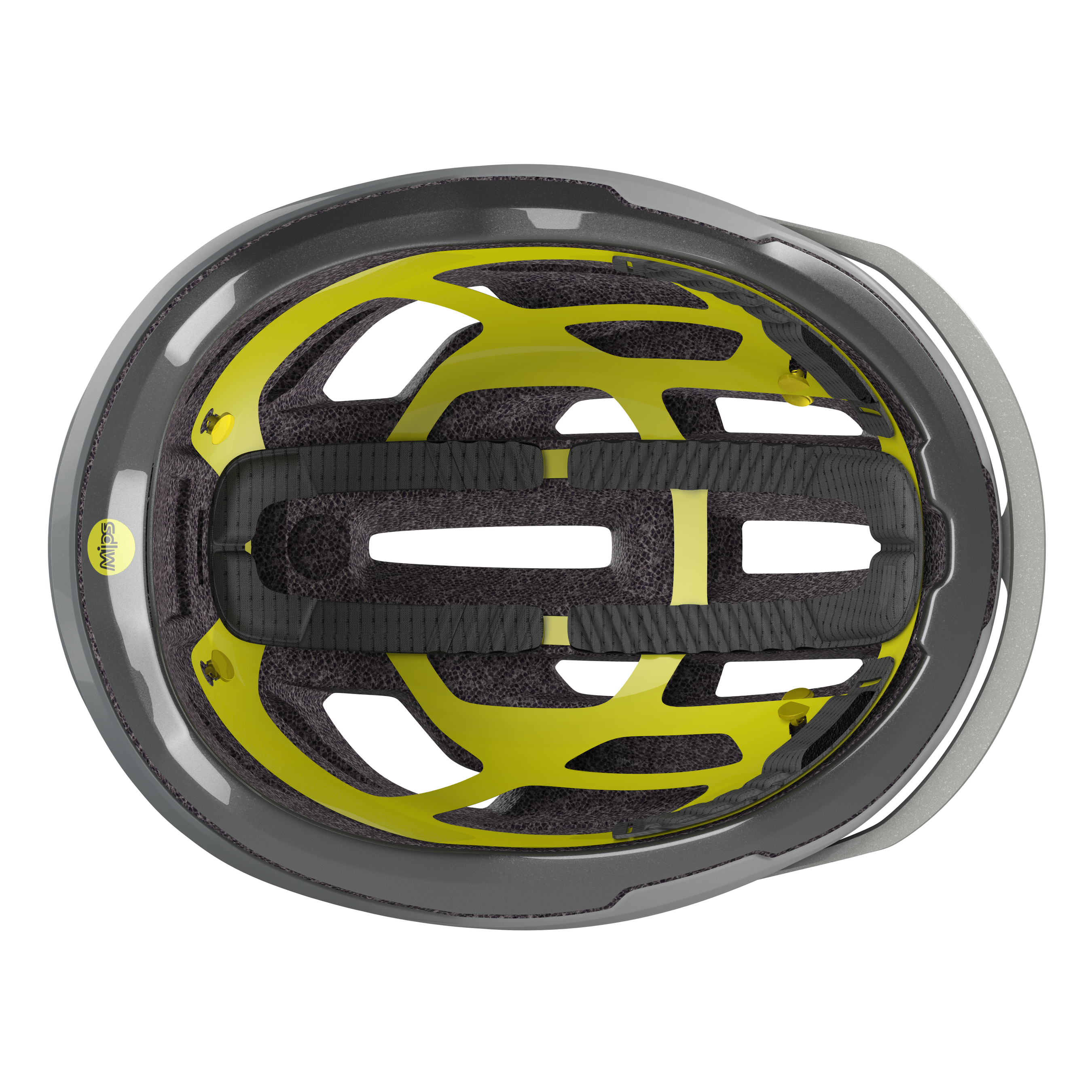 ARX PLUS MIPS Velohelm / silber / 51-55CM