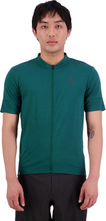 ROAM CARGO Herren-Merino-Kurzarmtrikot / evergreen / XL