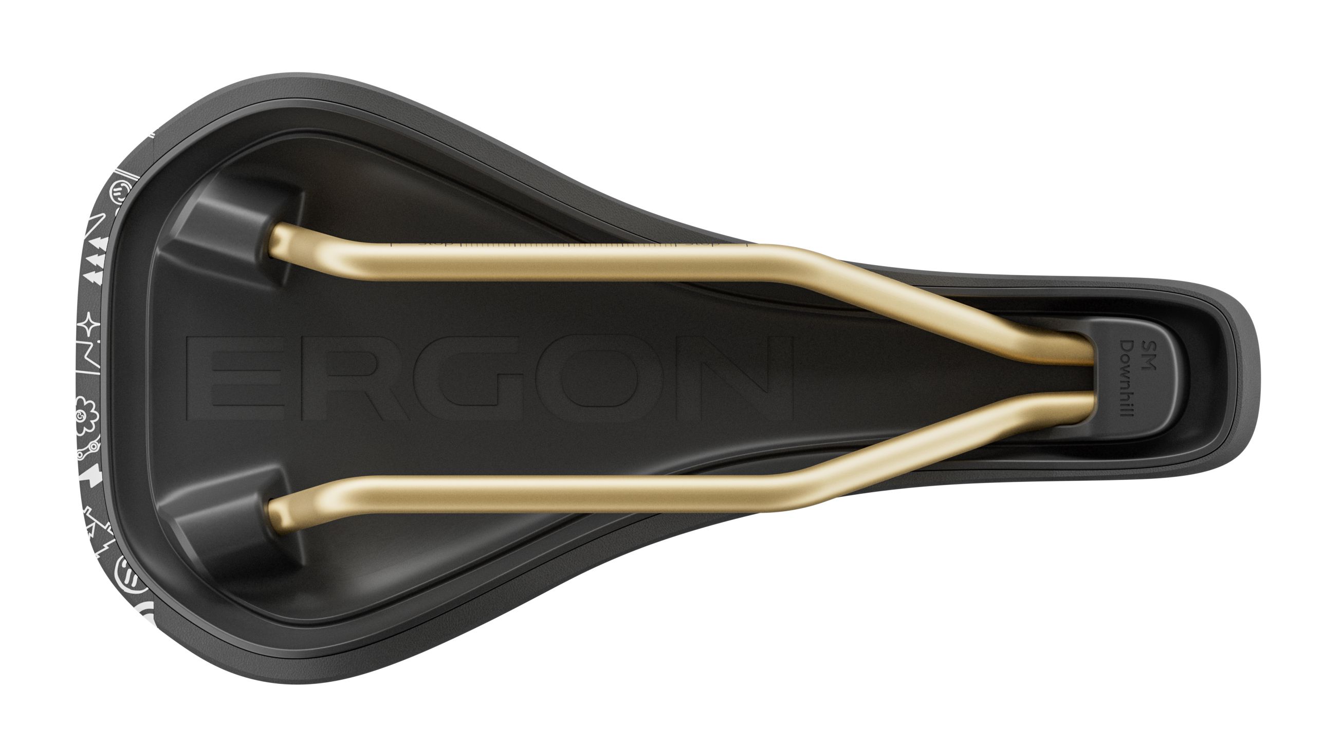 Sattel SM Downhill Comp Vali Höll Edition / black