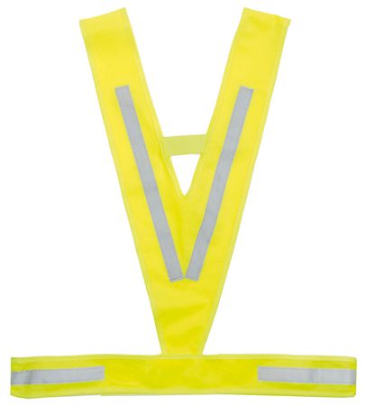 SASH ILLU Dreiecksweste / neongelb / XL/XXL